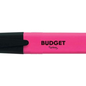 Överstrykningspenna LYRECO budget rosa