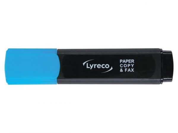 Överstrykningspenna LYRECO 2-5mm blå