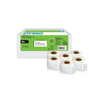 Etikett DYMO Retur 25x54 mm 6rl/KRT