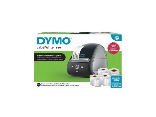 Etikettskrivare DYMO LW 550 Valuepack