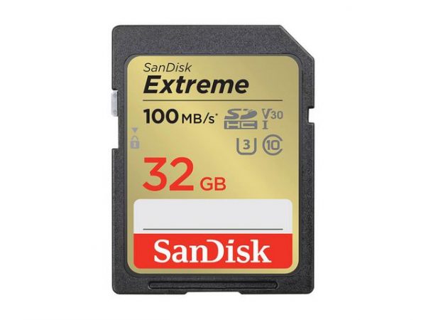 Minneskort SANDISK SDHC Extreme 32GB C10