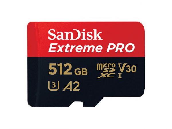 Minneskort SANDISK MicroSDXC E. Pro512GB