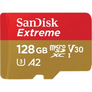 Minneskort SANDISK MicroSDXC Extr. 128GB