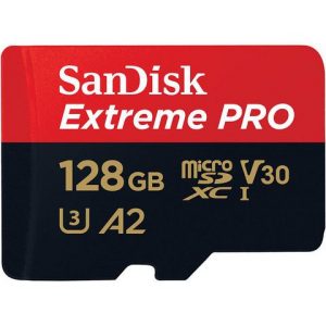 Minneskort SANDISK MicroSDXC E. Pro128GB