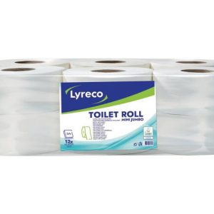 Toalettpapper LYRECO Mini 180m 12/fp