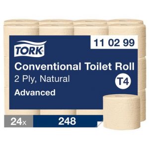 Toalettpapper TORK Adv T4 natur 24/FP