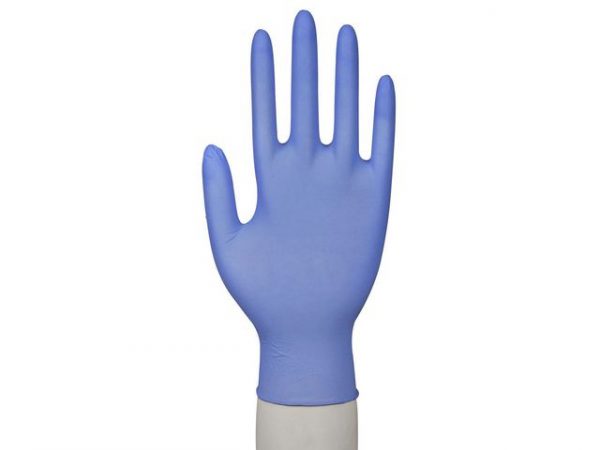 Nitrilhandske puderfri blå XL 150/FP