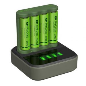 Batteriladdare GP ReCyko USB 4AA