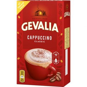 Kaffe GEVALIA Cappuccino Org. 10/fp