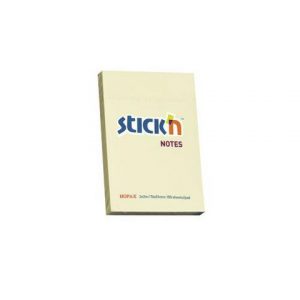 Notes STICK`N 51x76mm gul