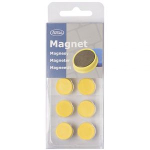 Magnet 16mm gul 10/fp