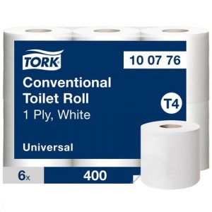 Toalettpapper TORK Uni T4 1-lag 6/fp