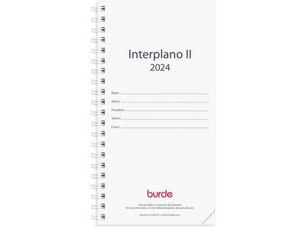 Planner Interplano II kalendersats- 4501