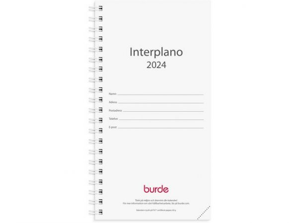 Kalender Interplano refill - 3640