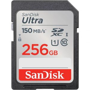 Minneskort SANDISK SDXC Ultra 256GB