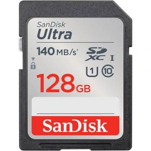 Minneskort SANDISK SDXC Ultra 128GB