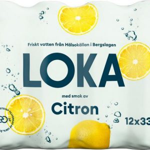 Dricka LOKA citron 33cl pet