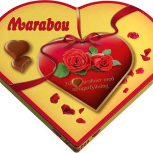 Choklad MARABOU Hjärta 165g