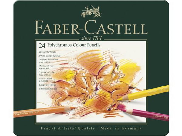 Färgpenna FABER CASTELL Polychroms 24/fp