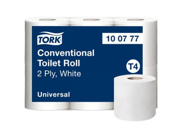 Toalettpapper TORK Uni T4 2-lag 6/fp