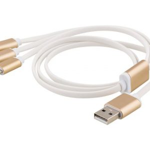 Adapter USB-A-Lightning/USB-C/USB-micro