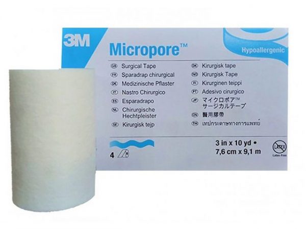 Micropore Vit u hållare 7
