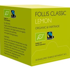 Te FOLLIS CLASSIC Citron grön te 20/fp