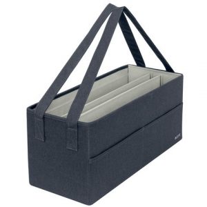 Office-In-A-Bag väska LEITZ tyg mörkgrå