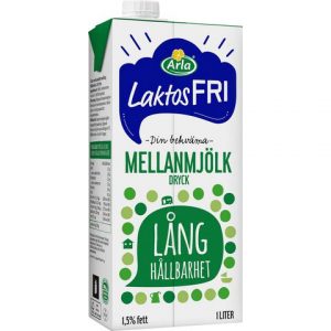 Mjölk ARLA lång hållbarhet laktosf 1L