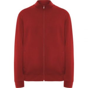 Sweater zip PF ulan unisex röd 3XL