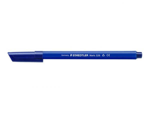 Fiberpenna STAEDTLER 326 1mm blå