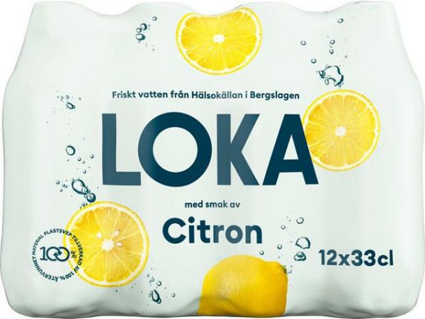 Dricka LOKA citron 33cl pet