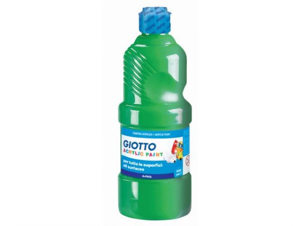 Akrylfärg Giotto 500 ml grön