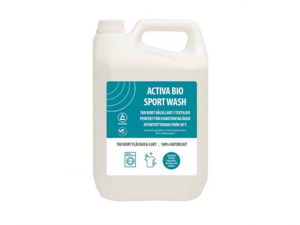 Tvättmedel ACTIVA Bio sport wash 5L