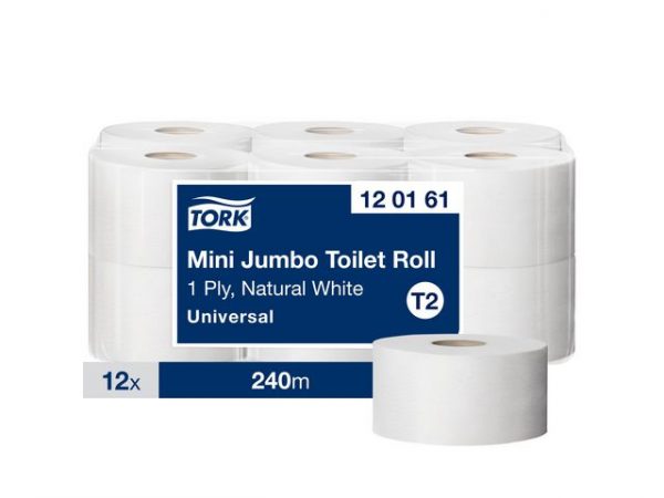Toalettpapper TORK Uni T2 1-lag 12/fp