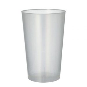 Plastglas Återanvändbart 50cl 30/fp