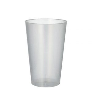 Plastglas Återanvändbart 40cl 50/fp