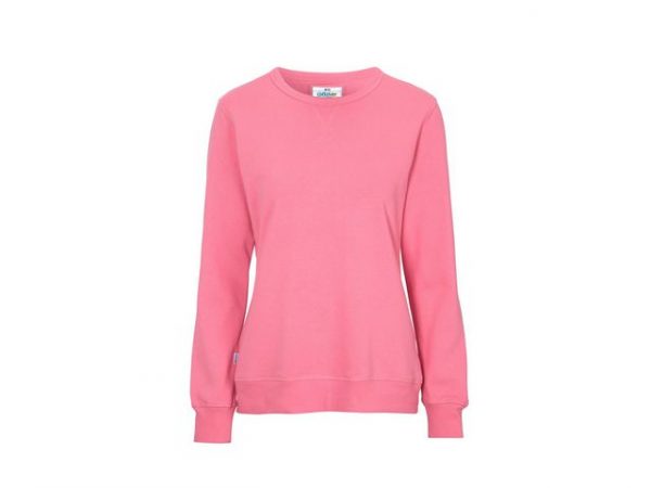 Sweatshirt Crew Neck dam GOTS rosa 2XL