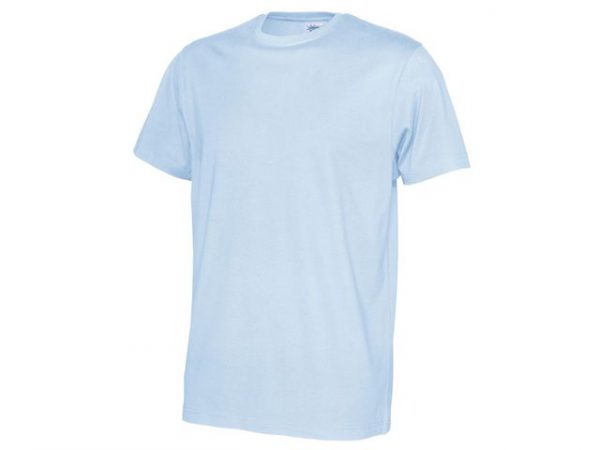 T-shirt COTTOVER GOTS himmelsblå 4XL