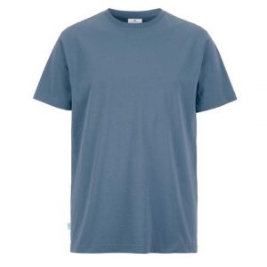 T-Shirt herr GOTS dusty blue 4XL