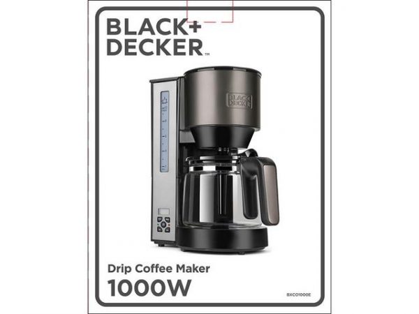Kaffebryggare BLACK+DECKER Timer 1000W
