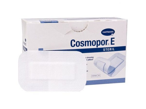 Cosmopore E 6x10cm 25/fp