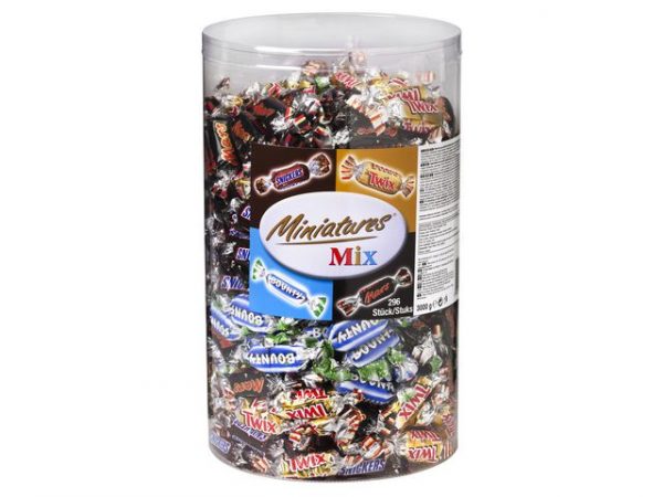 Choklad MARS Miniatures Blandat 3kg