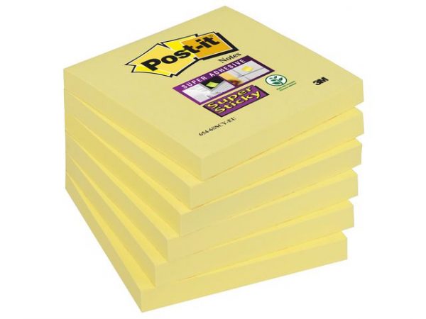 Notes POST-IT SS 76X76mm gul