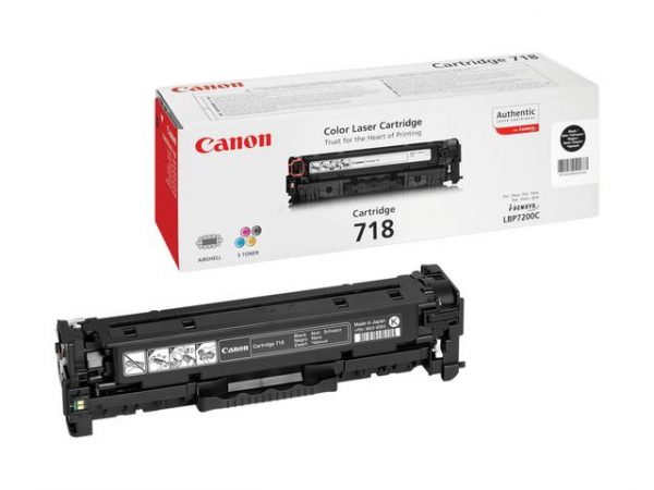 Toner CANON 2662B002 718BK 3