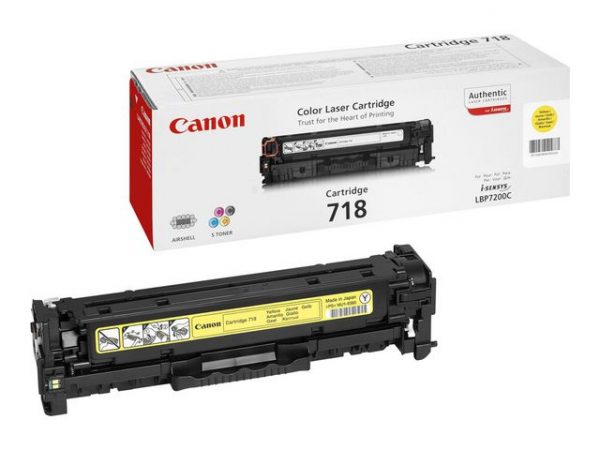 Toner CANON 2659B002 718Y 2