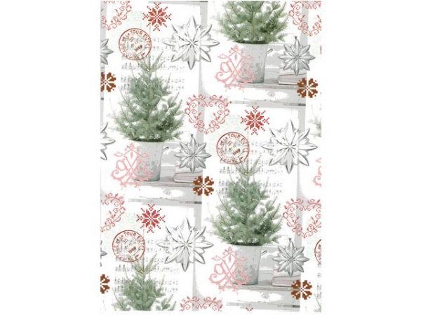 Julpapper 100cmx100m Pinetree