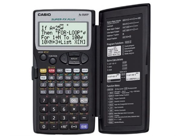 Teknisk räknare CASIO FX-5800P