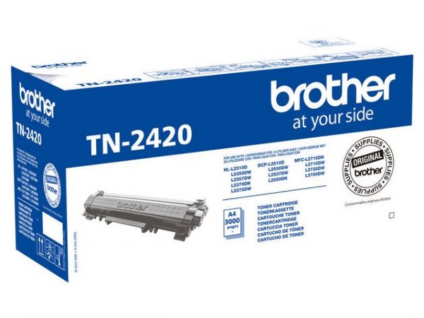 Toner BROTHER TN2420 3K svart