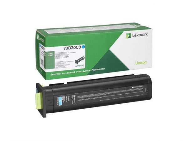 Toner LEXMARK 73B20C0 15K cyan